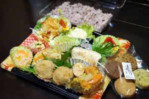 月夜のうさぎ弁当